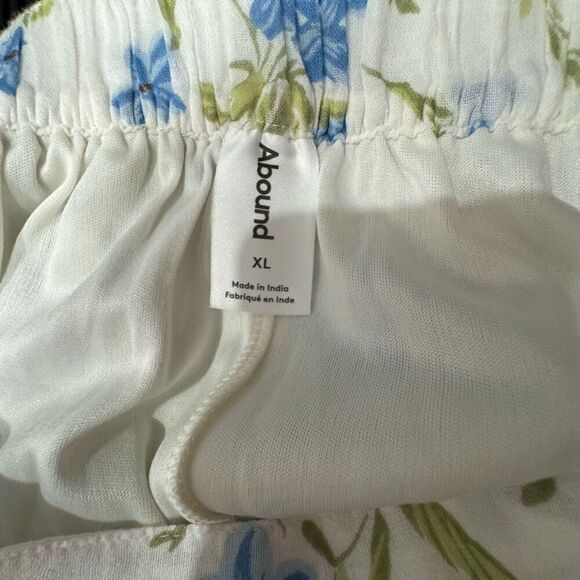 Abound skirt floral cotton size XL - Picture 6 of 7